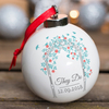 Personalised Bone China Bauble - Wedding Arch