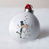Personalised Bone China Bauble - Wedding Couple