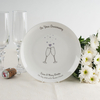 Personalised Bone China Plate - On Your Anniversary