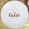 Personalised Bone China Plate - Queen Of