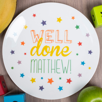 Personalised Bone China Plate - Well Done