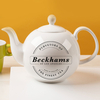 Personalised Bone China Teapot - Purveyors of the Finest Tea