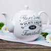 Personalised Bone China Teapot - There