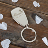 Personalised Bottle Opener Keyring - Wedding Date Cheers