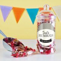 Personalised Boutique Sweet Jar - Dad