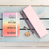 Personalised Box Of 12 Pencils & Rainbow Notebook