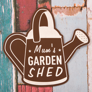 Personalised Brown Sign - Garden Shed