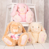 Personalised Bunny With T-Shirt - Girls Initial