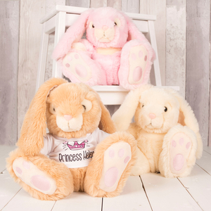 Personalised Bunny With T-Shirt - Princess