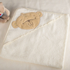 Personalised Button Corner Hooded Towel