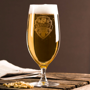 Personalised Cabernet Stem Beer Glass - Best Beer