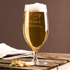Personalised Cabernet Stem Beer Glass - King of Beer