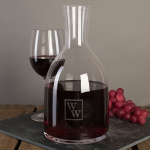 Personalised Carafe - Boxed Initials
