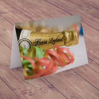 Personalised Card - Champagne Neck