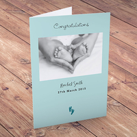 Personalised Card - Congratulations New Baby