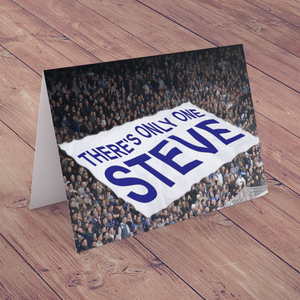 Personalised Card - Football Flag
