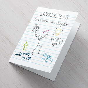 Personalised Card - Graduation Congratulations