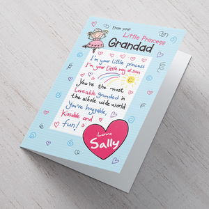Personalised Card - Grandad