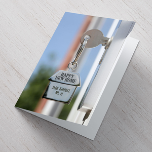 Personalised Card - House Keys