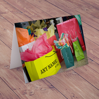 Personalised Card - Shopping Bags