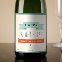 Personalised Cava - Happy Father