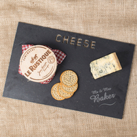 Personalised CHEESE Slate Cheeseboard