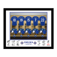 Personalised Chelsea Dressing Room Print