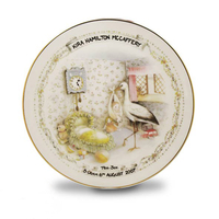 Personalised China Birth Plate
