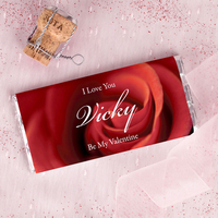 Personalised Chocolate Bar - Be My Valentine