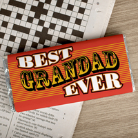 Personalised Chocolate Bar - Best Grandad Ever