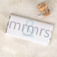 Personalised Chocolate Bar - Mr & Mrs
