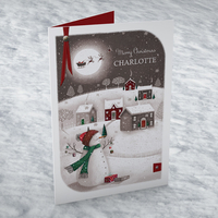 Personalised Christmas Card - Christmas Night