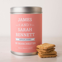 Personalised Coffee Tin - Established