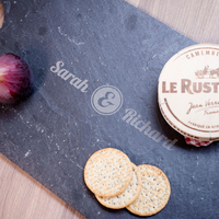 Personalised Cut-Out Heart Slate Serving Board