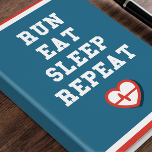 Personalised Diary - Eat Sleep Repeat
