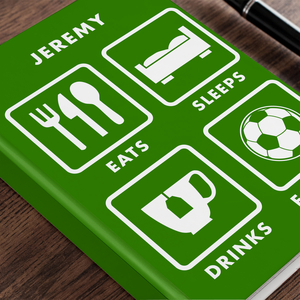 Personalised Diary - Football Life
