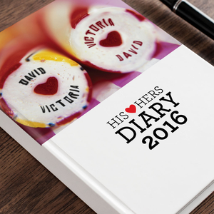 Personalised Diary - His And Hers