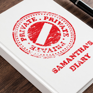 Personalised Diary - Private