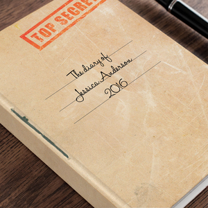 Personalised Diary - Top Secret