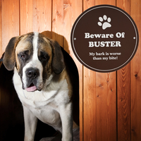 Personalised Dog Plaque