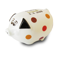 Personalised Dotty Piggy Bank