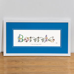 Personalised Fairy Name Frame
