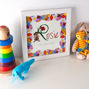 Personalised Fairy Name Print