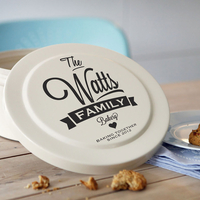 Personalised Family Cake Tin