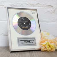 Personalised First Dance Gold Didi Disc