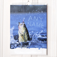 Personalised Fishing Calendar - 1st Edition