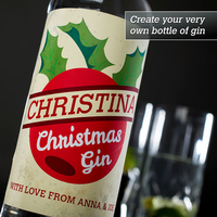 Personalised Gin - Christmas Gin