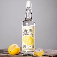Personalised Gin - Lemons