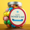 Personalised Gobstoppers Jar - Happy Father