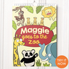 Personalised Going To The Zoo Calendar